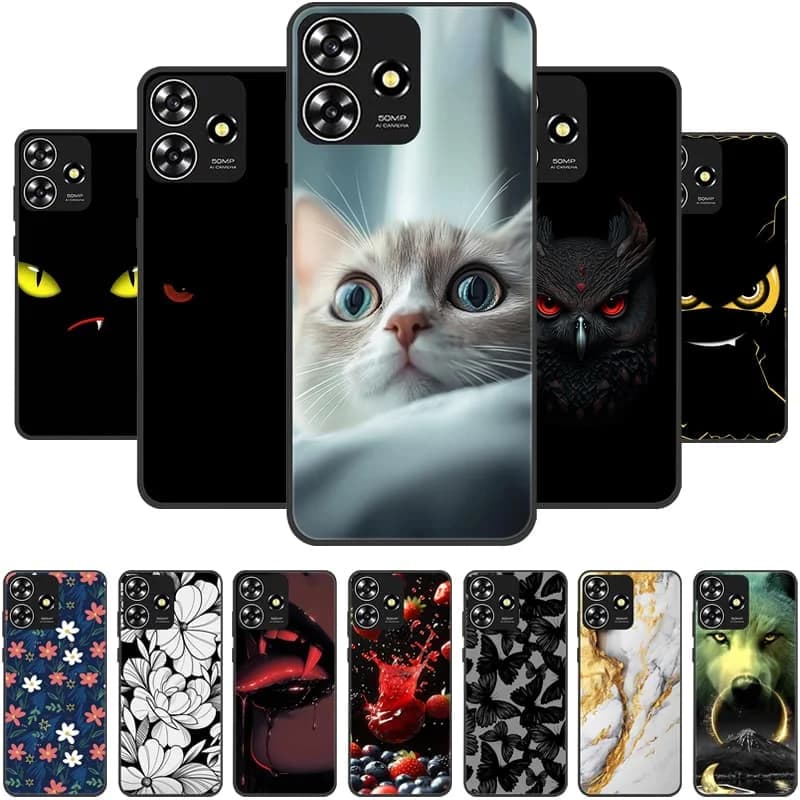 For ZTE Blade V50 Smart Case Fashion Soft Silicone Back Cases For ZTE V50 Design 4G Phone Cover On ZTE Axon 50 Lite etui Fundas