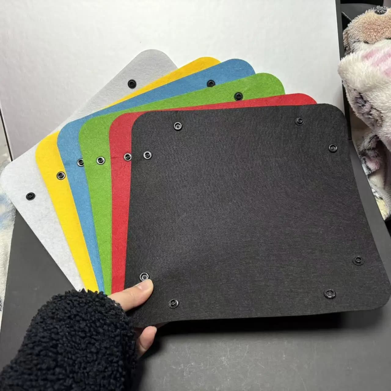 Set of 6-piece jigsaw puzzle trays 6-color puzzle trays for lovers up to a thousand pieces, convenient tool