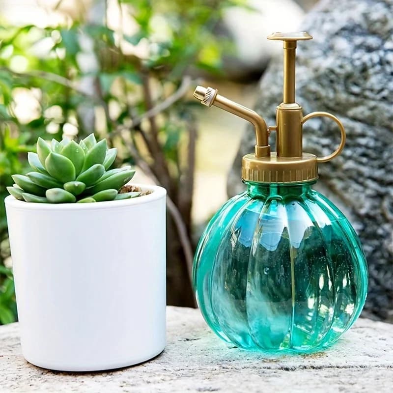 1pc Plant Flower Watering Pot Spray Bottle Sprayer Garden Small Watering Can Nordic Style Flower Watering Sprayer Household