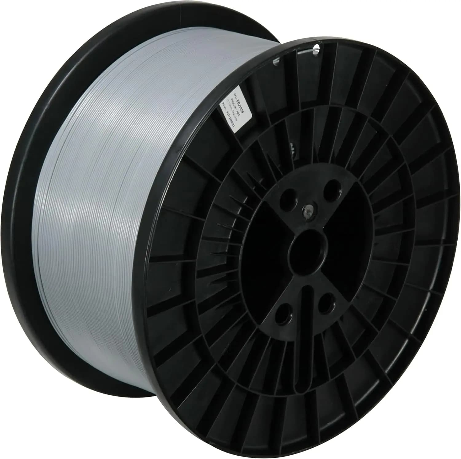 Filamento ABS 1.75mm Grigio 5kg, Resistente al Calore, Robusto e Durevole, Precisione Dimensionale +/- 0.03mm