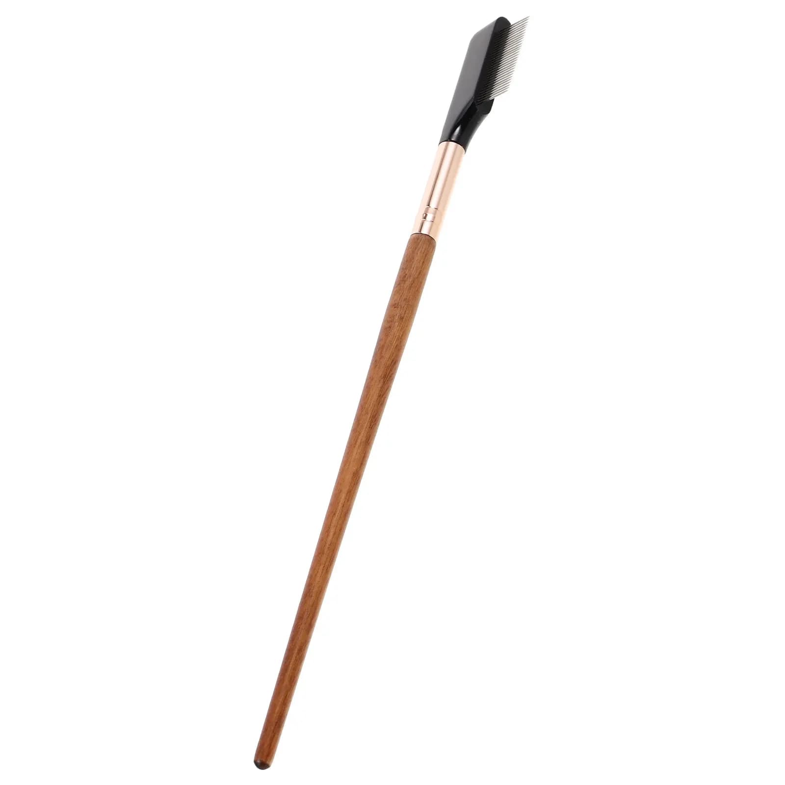 Eyebrow Brushes, Wood Cherry Separator, Fine Steel Needles, Eyebrow Brush, Natural Effect