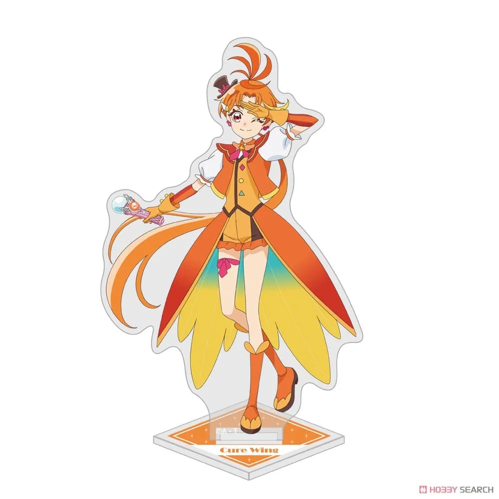 Gioco Precure Pretty Cure Supporto acrilico Fan dell'anime Meraviglioso amico Figura Modello Piastra Giocattolo Cosplay per regalo