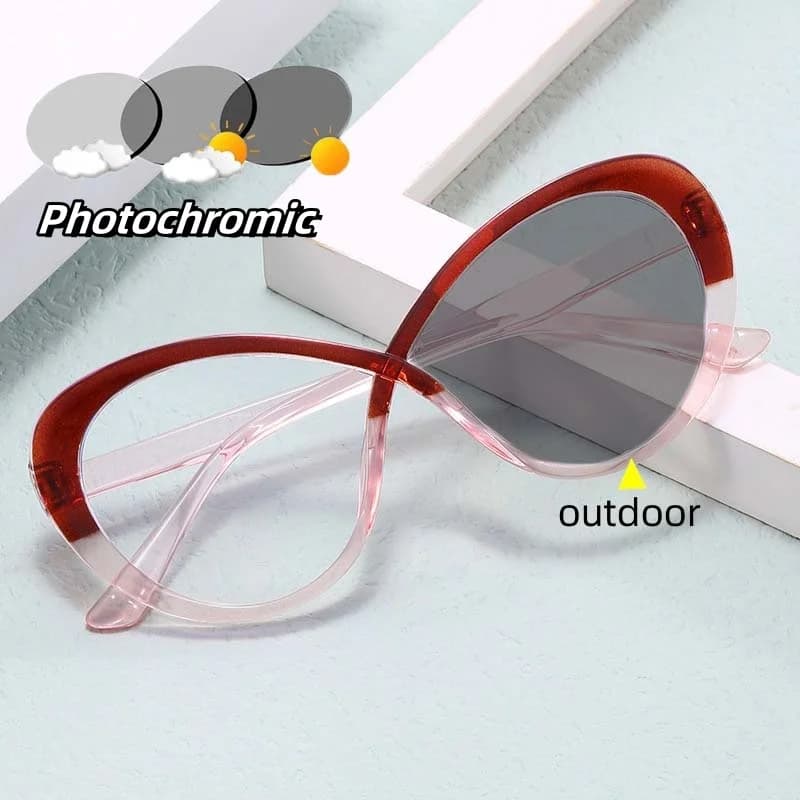 Fashion Anxury Eye Protected Blue Light Photochromatic Sunglasses Outdoor View Glasses Changing Color Sunglasses Luction unisex