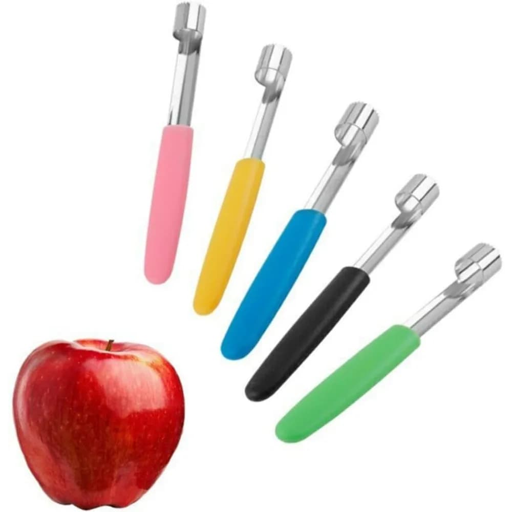 Tool to cut apples - Easy to use and clean - Robust apple core removal device with sharp serrated blades Kitchen tools for vegetables