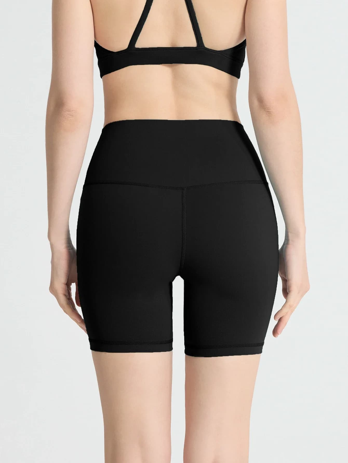 Women's Summer Shorts with High Life, Without Sewings, Models, Breathable, Fast Drying for Running, Leisure, Cycling and Pilates