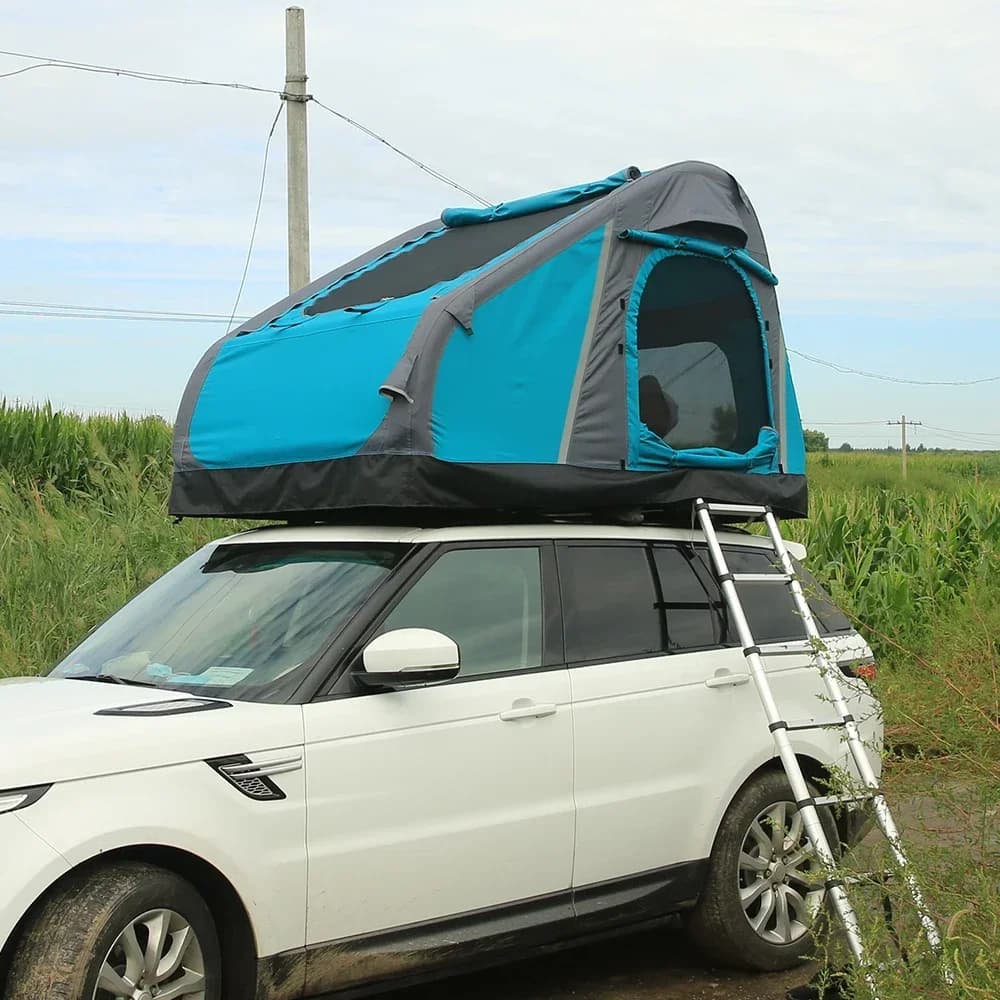 Tenda da Tetto Gonfiabile Impermeabile per Auto, Doppio Strato, Lusso, Pieghevole, per Campeggio, Ingrosso 2026