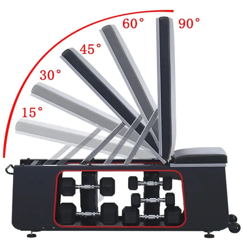 Kettlebell Hexagonal Round Handlebar Weight Bench Storage1