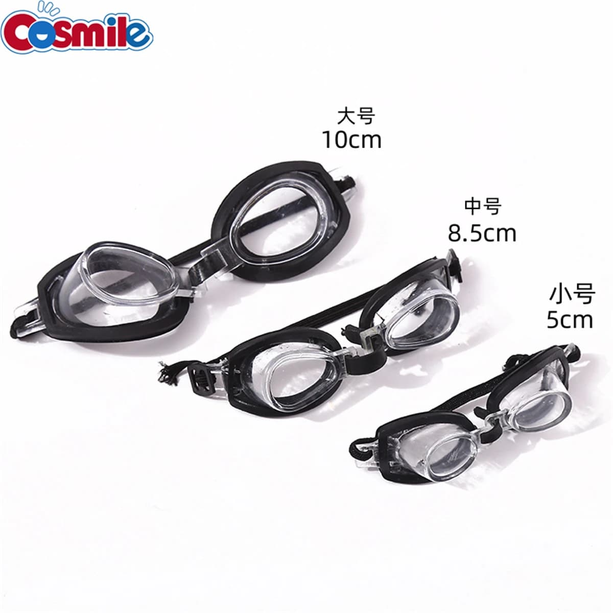OB11 1/12 Swim glasses mask for windproof eyes Toy Model Scene doll Toy and accessories Eggs stickers Food toys Cosplay Gift