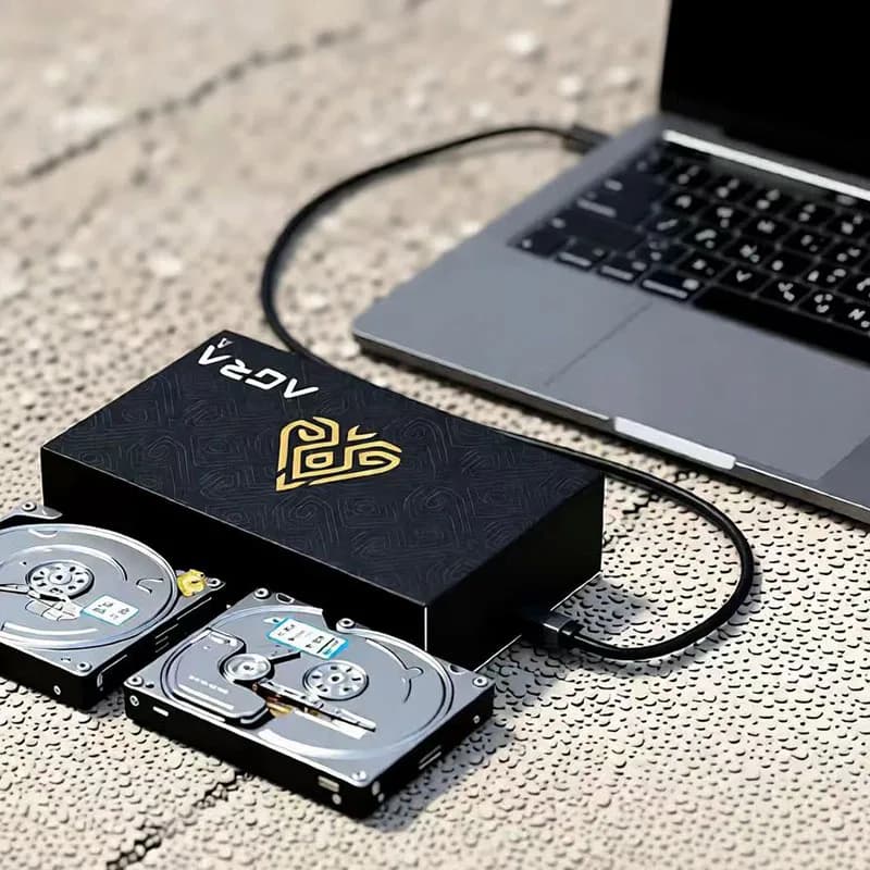 Personalizza Custodia per disco rigido esterno SSD Box per PC portatile VWM drop AGRA mobb tc Limelight 415bt v3 Custodia per trasferimento dati intelligente