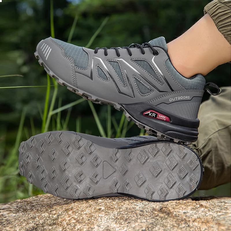 Scarpe da trekking impermeabili da uomo, sneakers da trekking all'aperto, scarpe da arrampicata in montagna, scarpe da campeggio, scarpe tattiche da caccia, scarpe da ciclismo da uomo