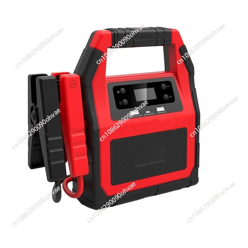 Avviatore di Emergenza 12V 24V 42000mAh con USB per Moto e Auto, Batterie per Veicoli a Gas