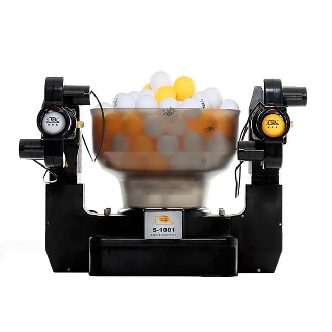 Robot per l'allenamento del tennis tavolo, macchina lancia palline da ping pong