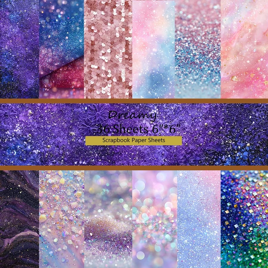 36 Sheets 6"x6" Decorative Scrapbook Paper: Bohemian Tassel & Tribal Prints for Scrapbooking, Origami & Boho DIY Projects .