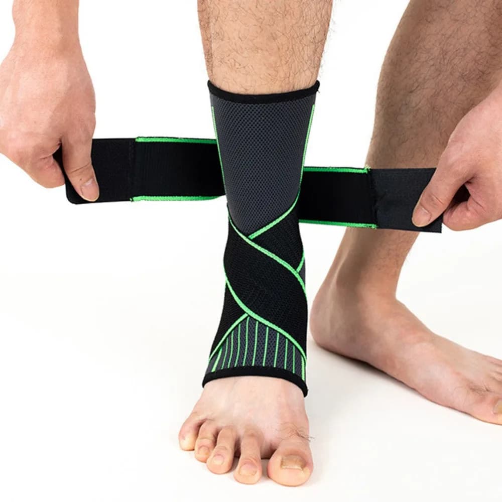 1 pz Sport Caviglie Protezione Compressione Protezioni Supporto Cinghie Sportive Anti-torsione Coprigambe Traspirante Anti-entorse