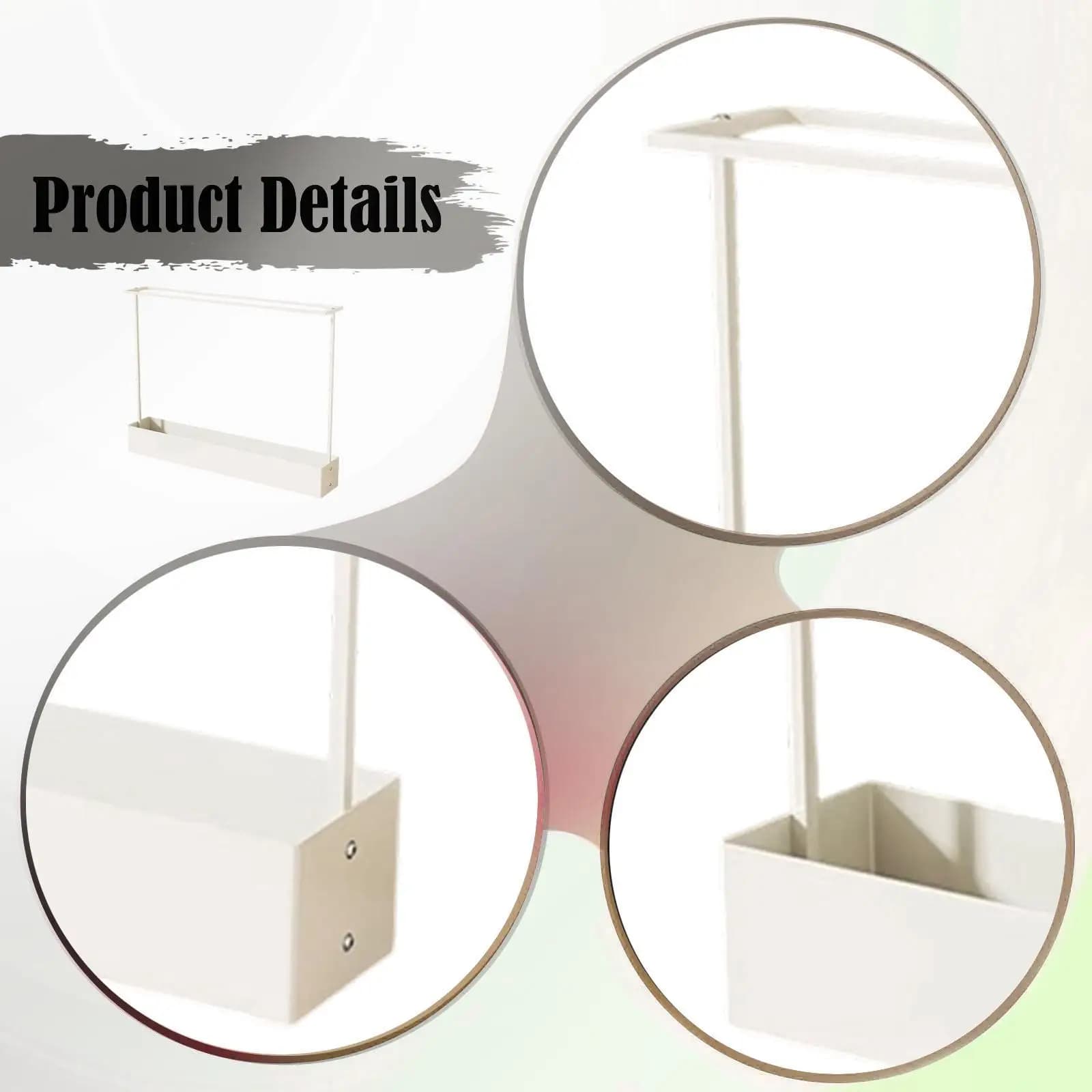 Exhibitor for Badminton and Tennis Rackets, Multipurpose Organizer for Club, Garage, Schools, Sale Games, Home