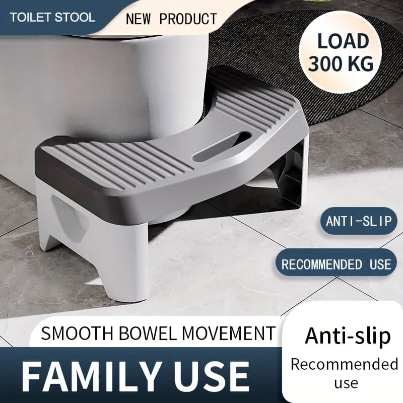 Thickened Toilet Stool For Home Squatting Assist Toilet Step Stool For Adults Kids Pregnant Women Non Slip Foot Rest Stool