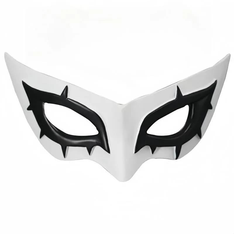 Maschera per gli occhi maschile a mezza faccia di Halloween per Persona 5 Hero Arsenal Joker Maschera ABS Collezione di oggetti di scena Cosplay Accessori per feste di Halloween