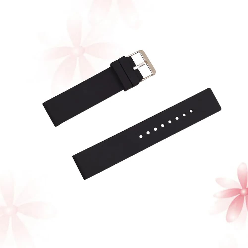 1Pcs Silicone Watchband 24mm Flexible Breathable Replacement Wrist Strap for Smartwatch Sport Professional Style