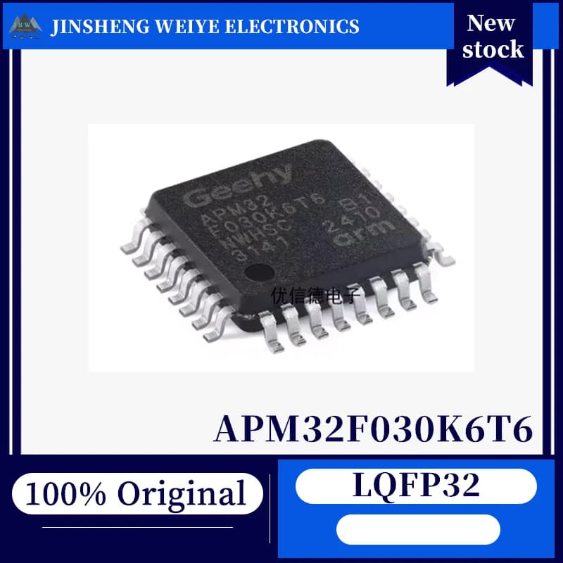 (10/50 pezzi) APM32F030K6T6 LQFP32 ARM Cortex-M0+ 48MHz 32KB Flash 4KB SRAM MCU 100% Originale Nuovo di Zecca Disponibile Chipset