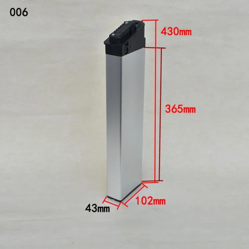48V hidden battery box for mountain bikes with integrated safety chip and reliable anti-theft lock for strollers