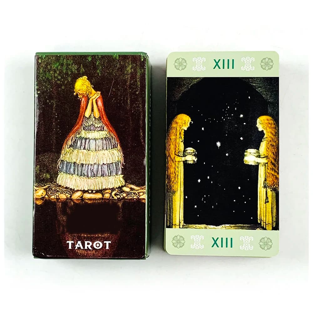 Carte dei Tarocchi A 78 Oracle English Visions Divination Edition Borad Playing Games, perfette per la divinazione e come regalo