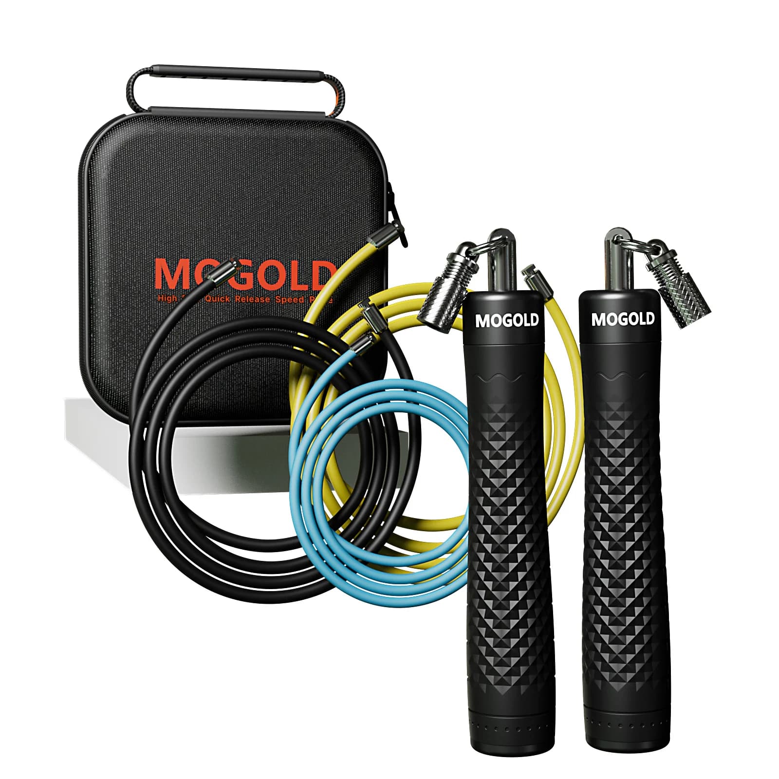 MOGOLD Jumping Corda with anti-slip handle and abrasion resistant