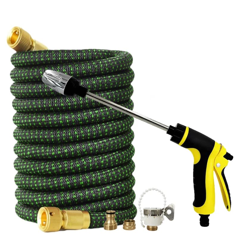 NEW Garden Hose Flexible And Expandable Hose, High-Pressure Adjustable Cleaning Gun, Garden Hose, Car Wash And Watering Supplies