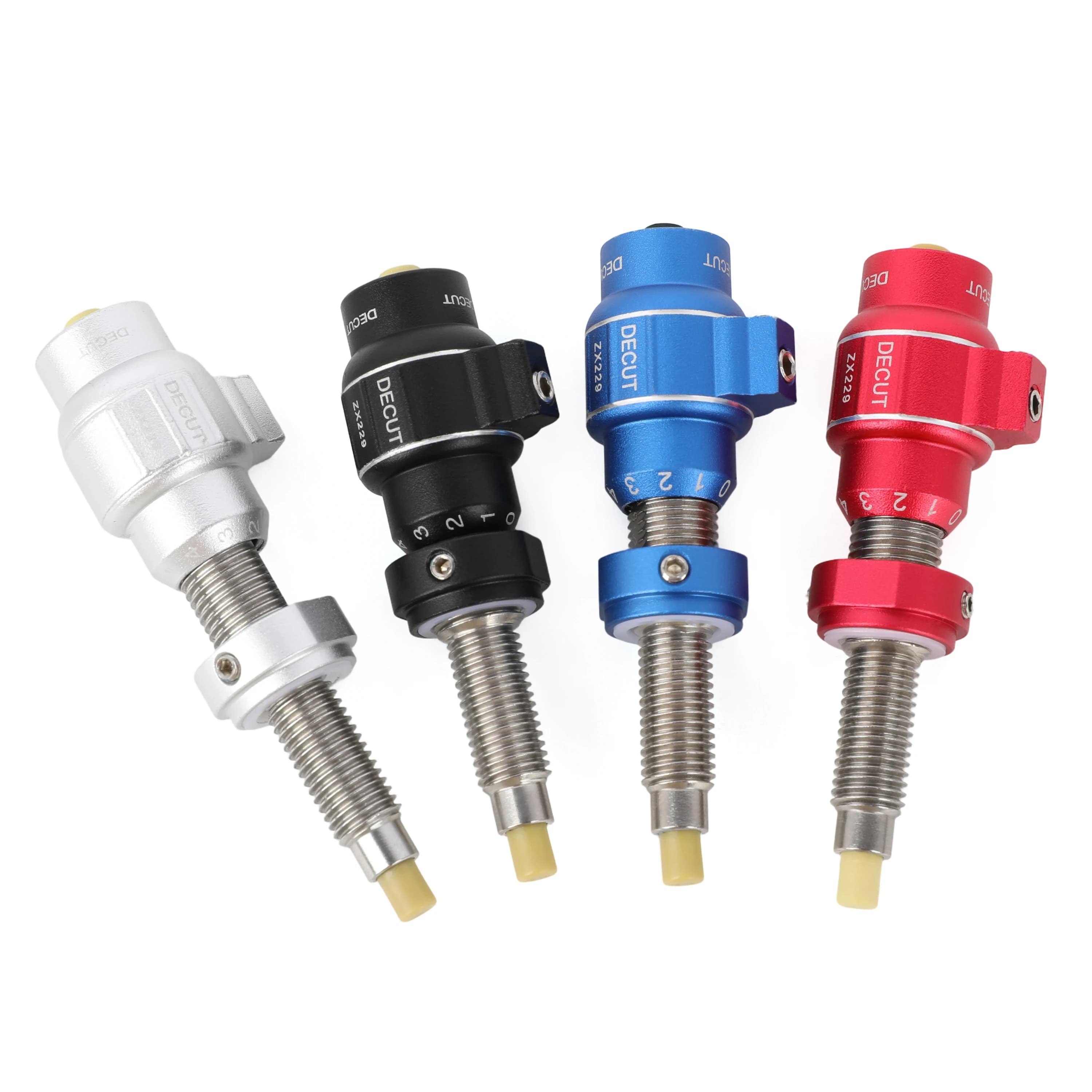 1set Archery Cushion Plunger Aluminum Alloy Pressure Screw-on Arrow Rest For Recurve Bow Hunting Shooting Target Accessories