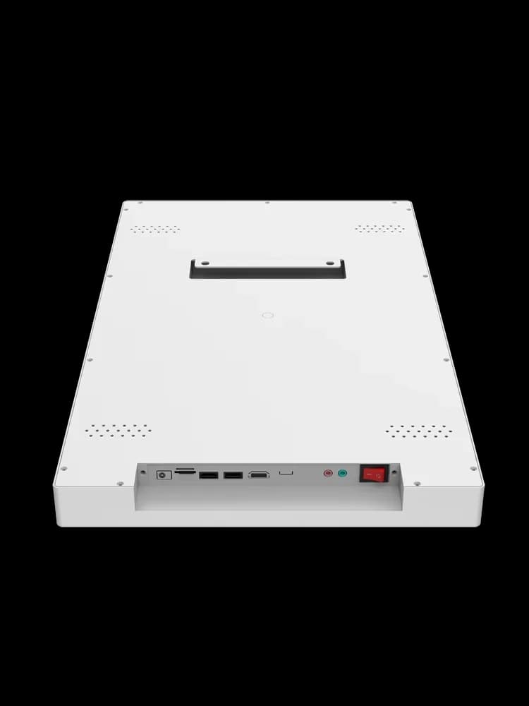 Cornice Digitale Wireless 2026 da 15.6 e 21.5 Pollici con Schermo LCD Sottile Touch per Segnaletica Digitale, Foto e Quadri d'Arte