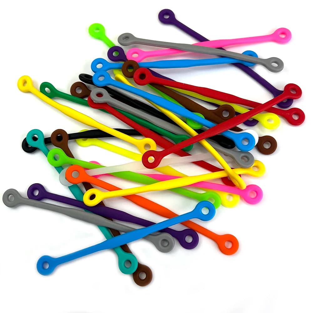 5 pcs/set Silico Long Shape Tennis Rack Shock Absorber Vibrations To Reduce Tennis Rack Absorbers