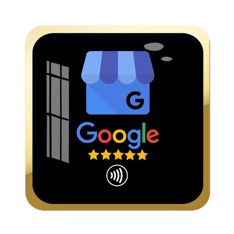 NFC Tag Google Review Plate-biglietto da visita digitale per aumentare le recensioni dei clienti-Tap NFC