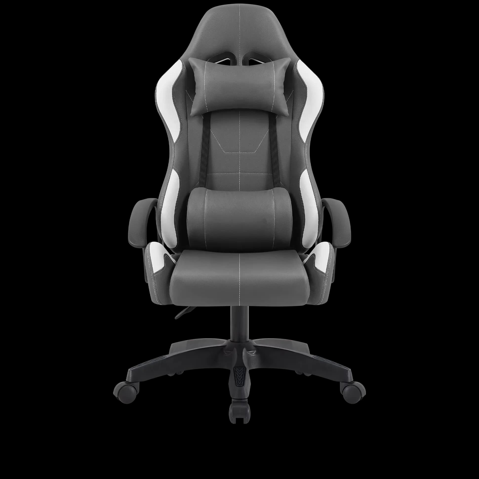 Sedia da Gaming Ergonomica in Pelle Economica, Girevole a 360°, Regolabile in Altezza, Design Moderno Reclinabile per Uso Domestico