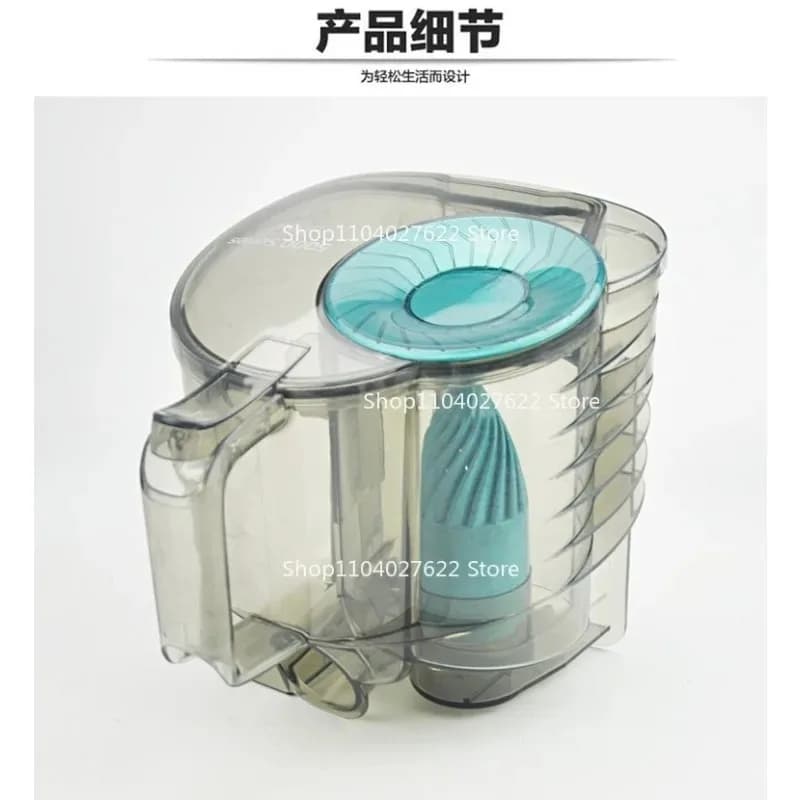 Set Completo di Filtro, Coperchio e Pannello in Plastica per Contenitore Polvere Aspirapolvere FC8632