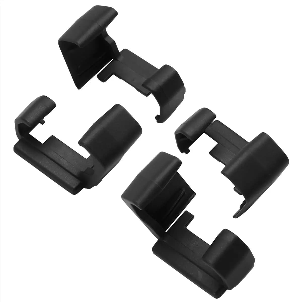 Super Sale 4PCS Car Seat Cover Guide Slide Plug 11D881347 11D881348 for VW ID.4X 2021-2025