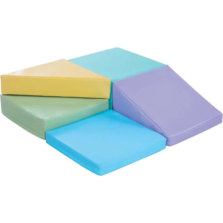 Giocattoli da arrampicata per bambini - Set da gioco morbido per bambini - Blocchi da arrampicata in schiuma - Attrezzatura da palestra morbida e sicura - Ottimo per tutte le età