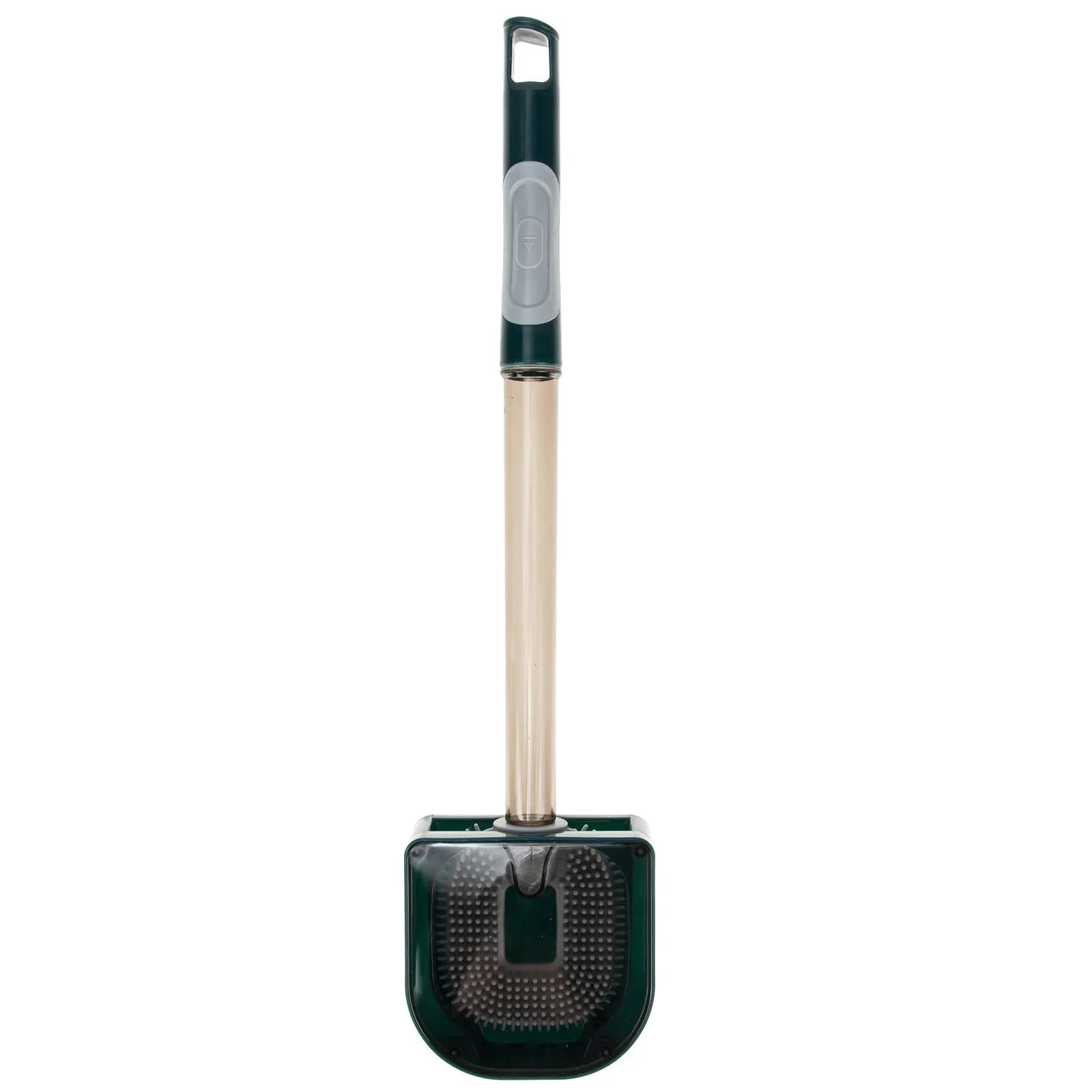 Hygienic Toilet Brush Commercial Flexible PP Multifunctional Bowl Bathroom Wall Cleaner