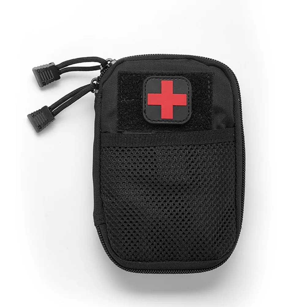 Outdoor Bag Heavy-Duty Stitching Tactical First-Aid Kit Pouch Emergency Lifesaving Storage Pocket for Hiking Travel