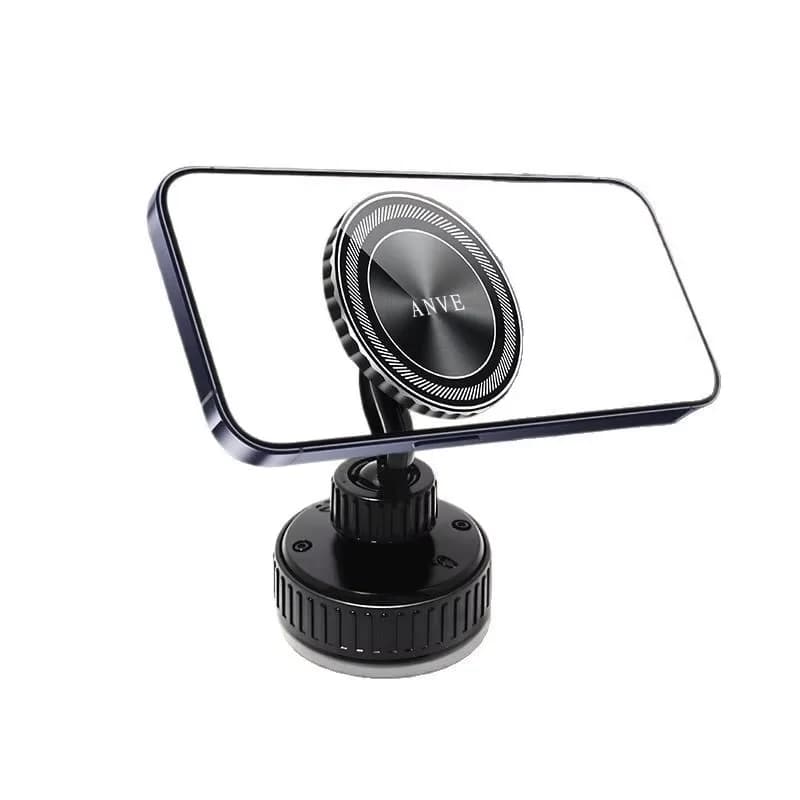 Nuovo supporto per auto ad adsorbimento magnetico universale per vuoto Girevole a 360 gradi piegato a piacimento Stabile e compatibile con i modelli per tutte le auto