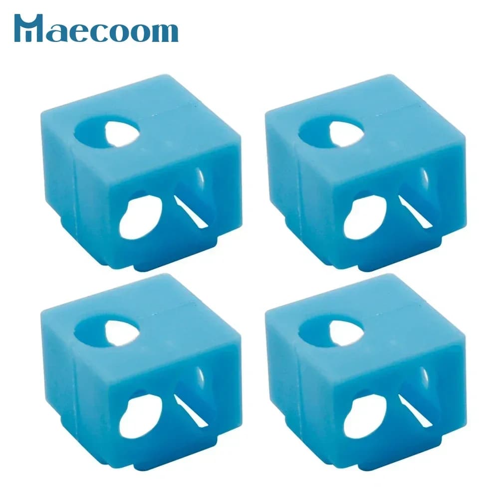V5 Calzino in silicone V5 Blocco riscaldatore Blocco di alluminio Parti della stampante 3D Blocco E3D Coperchio protettivo adatto per estrusore J-head Hotend Bowden