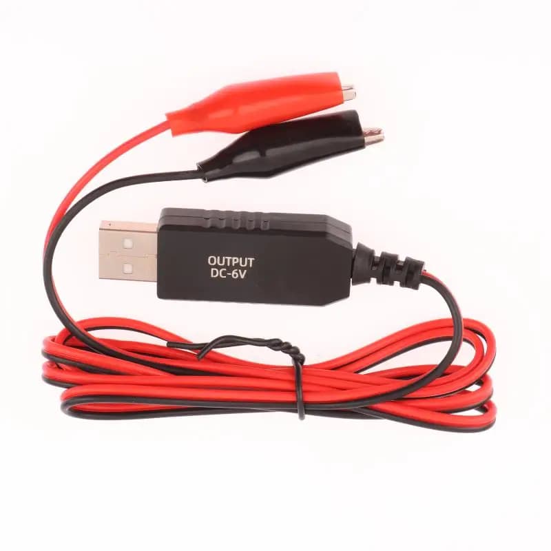 1pc Multimetro Microfono Dispositivi medici remoti del giocattolo Convertitore USB da 5 V a 3 V Step Up Convertitore di tensione Cavo di alimentazione