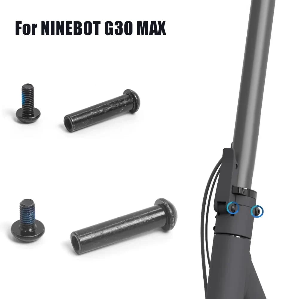 Scooter elettrico Pieghevole In Metallo Pothook Cerniera Bullone Per Ninebot MAX G30 Riparazione In Acciaio Temprato Blocco Pull Anello Gancio Vite Parte Fissa