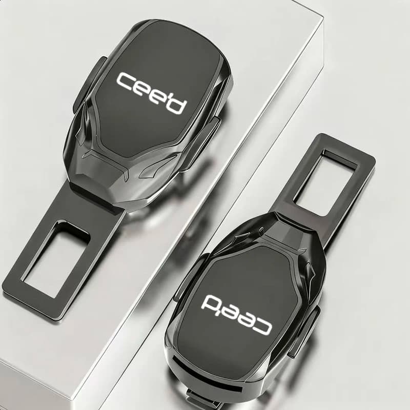 Car Safety Belt Extension Plug Buckle Seatbelt Clip Adjustable Extender For CEED