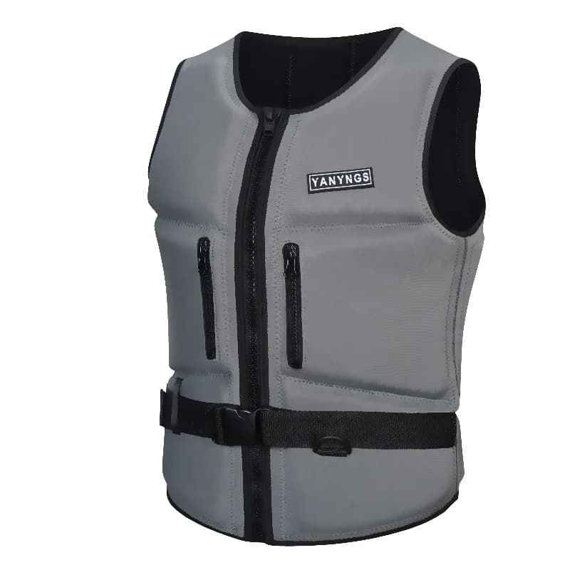 Life Jacket Wake Surfing Impact Vest Neoprene Life Jacket Wakesurf Comp Vest But Great for All Watersport Activities Life Jacket