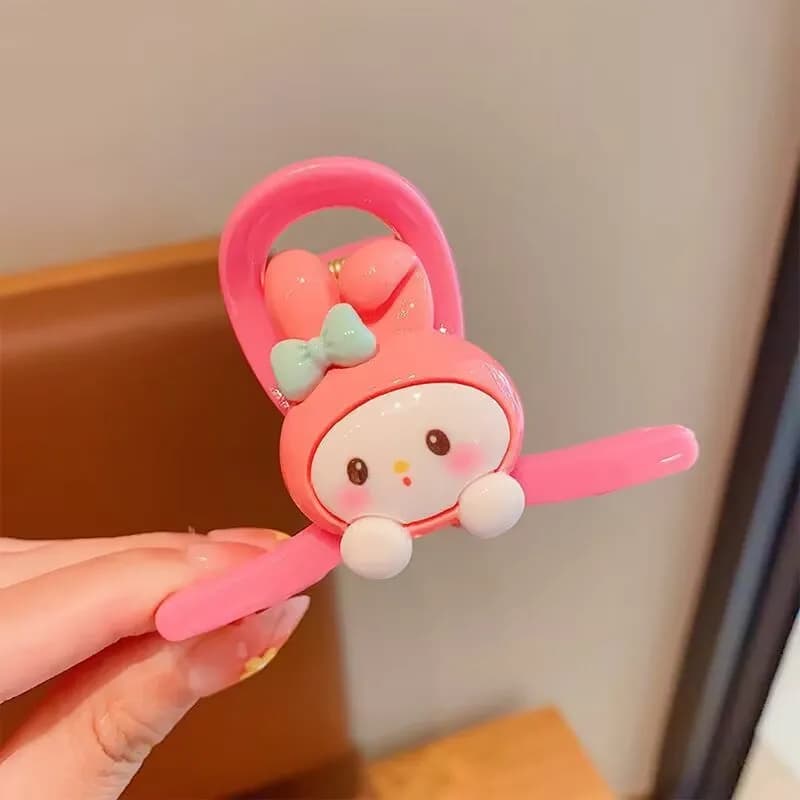Cute Clownee-themed Hair Clips Student Hair Accessories Versatile Hair Clips and Headpieces Shark Clips