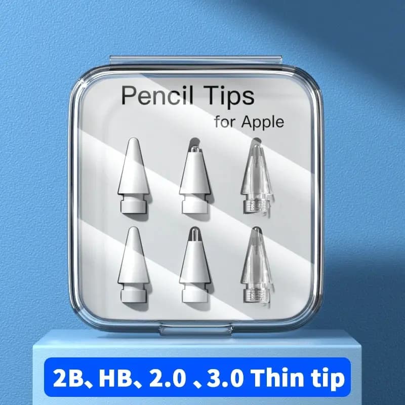 Tips for Apple Pencil Pro 1a, 2a and 3rd Generation, Double 2B & HB & Apple Pencil Pennino tip, Duration Up to 4 Years