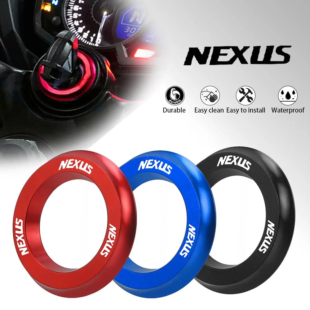 FOR GILERA NEXUS 250 300 500 NEXUS250 NEXUS300 NEXUS nexus500 Motorcycle Accessories Decorative RING lgnition Switch Cover Ring