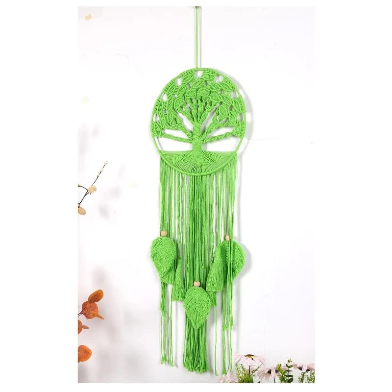 Tree of Life Dream Catcher, Hand-woven Tapestry, Homestay Home Pendant
