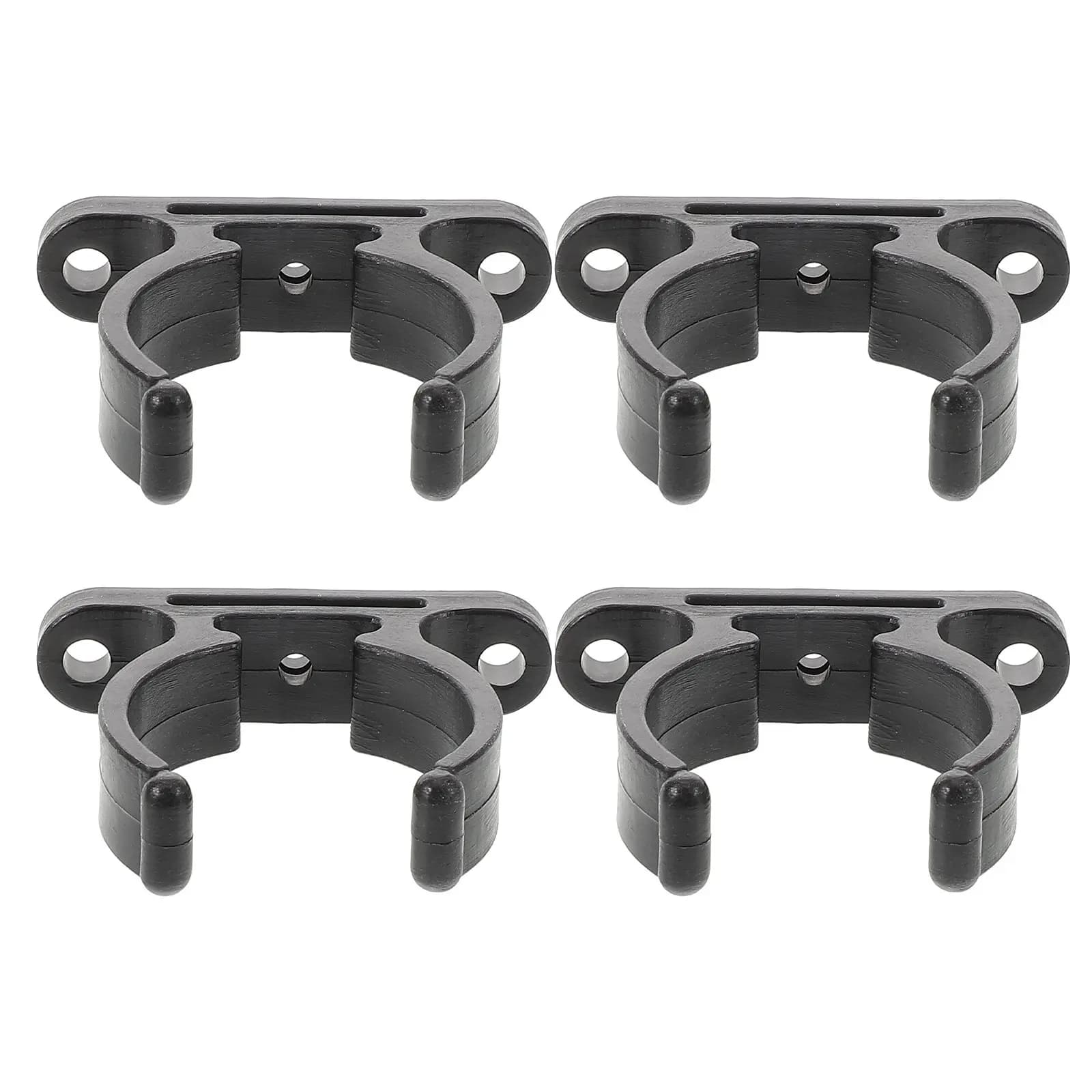 4 Pezzi Supporti per Pagaie da Yacht 38-42mm, Clip in Nylon Resistenti, Porta Pagaie per Kayak, Accessori per Canoe e Barche, Morsetto Marino