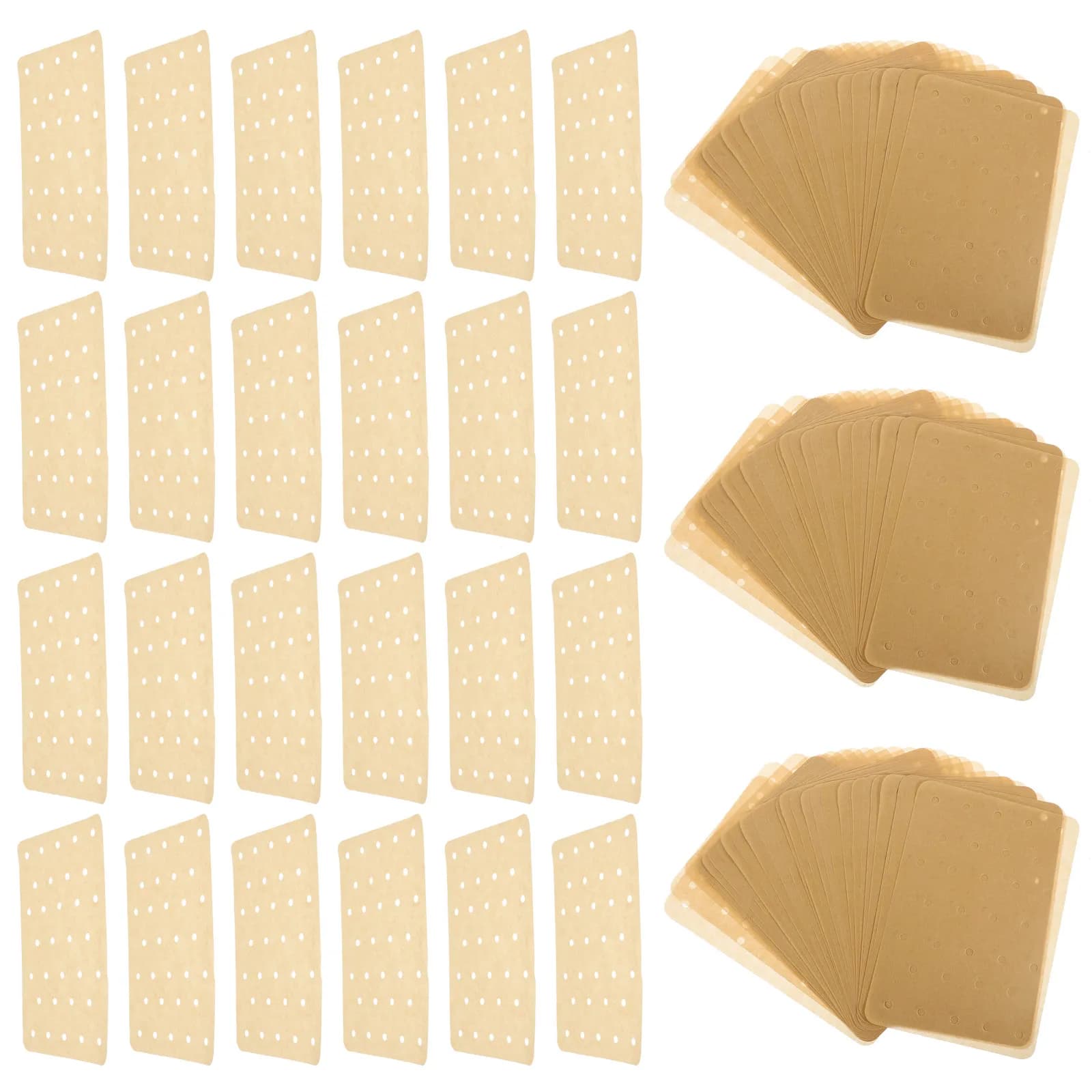 100Sheets Baking Paper Liner for Air Fryer Oven Microwave Non-Stick Oil-Proof Disposable Heat-Resistant Baking Tray Liner