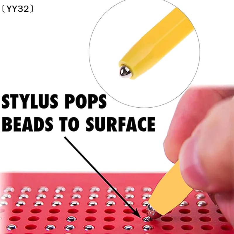 1/3 Pezzi Penne per Lavagna Magica, Stilo di Ricambio per Disegno e Scrittura, Giocattolo per Bambini, per Puntini e Doodle, Tablet Fidget Riutilizzabile per Bambini Piccoli〔YY32〕